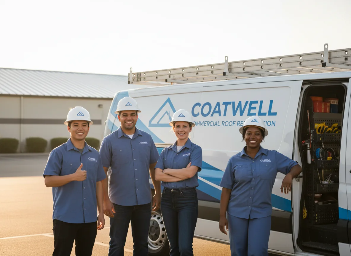 Commercial roof coating company in Montvale, VA
